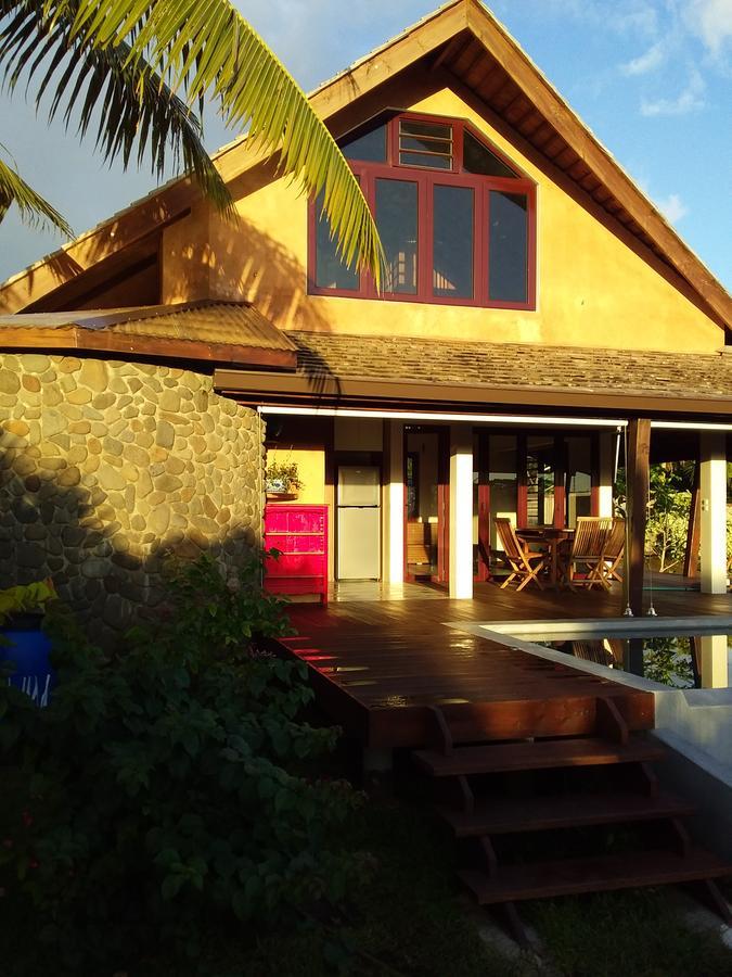 Omati Lodge Taravao المظهر الخارجي الصورة